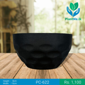 Premium Ceramic Black Pot | PC-622