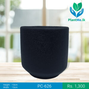Premium Ceramic Black Pot | PC-626