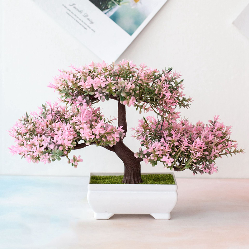 Bonsai Plant in Pot (Artificial) – Tabletop & Indoor Decoration - Image 2