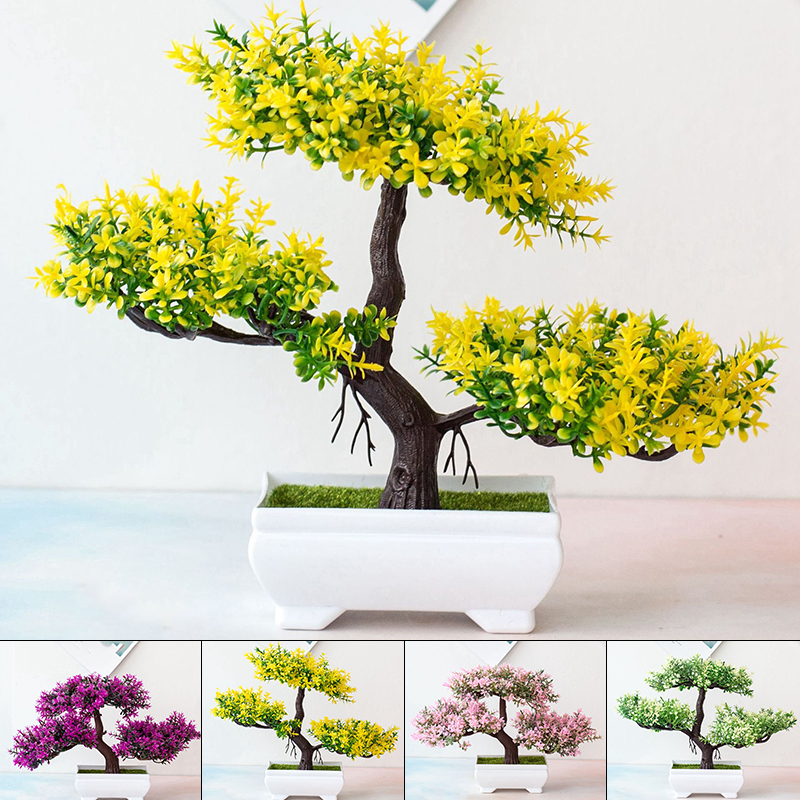 Bonsai Plant in Pot (Artificial) – Tabletop & Indoor Decoration - Image 3