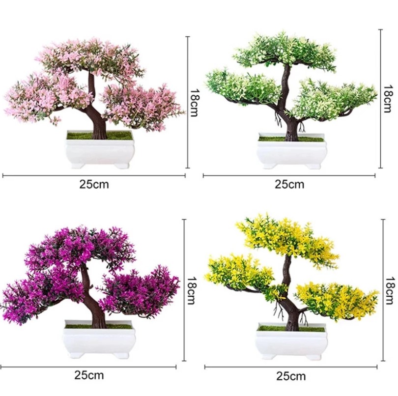 Bonsai Plant in Pot (Artificial) – Tabletop & Indoor Decoration - Image 6