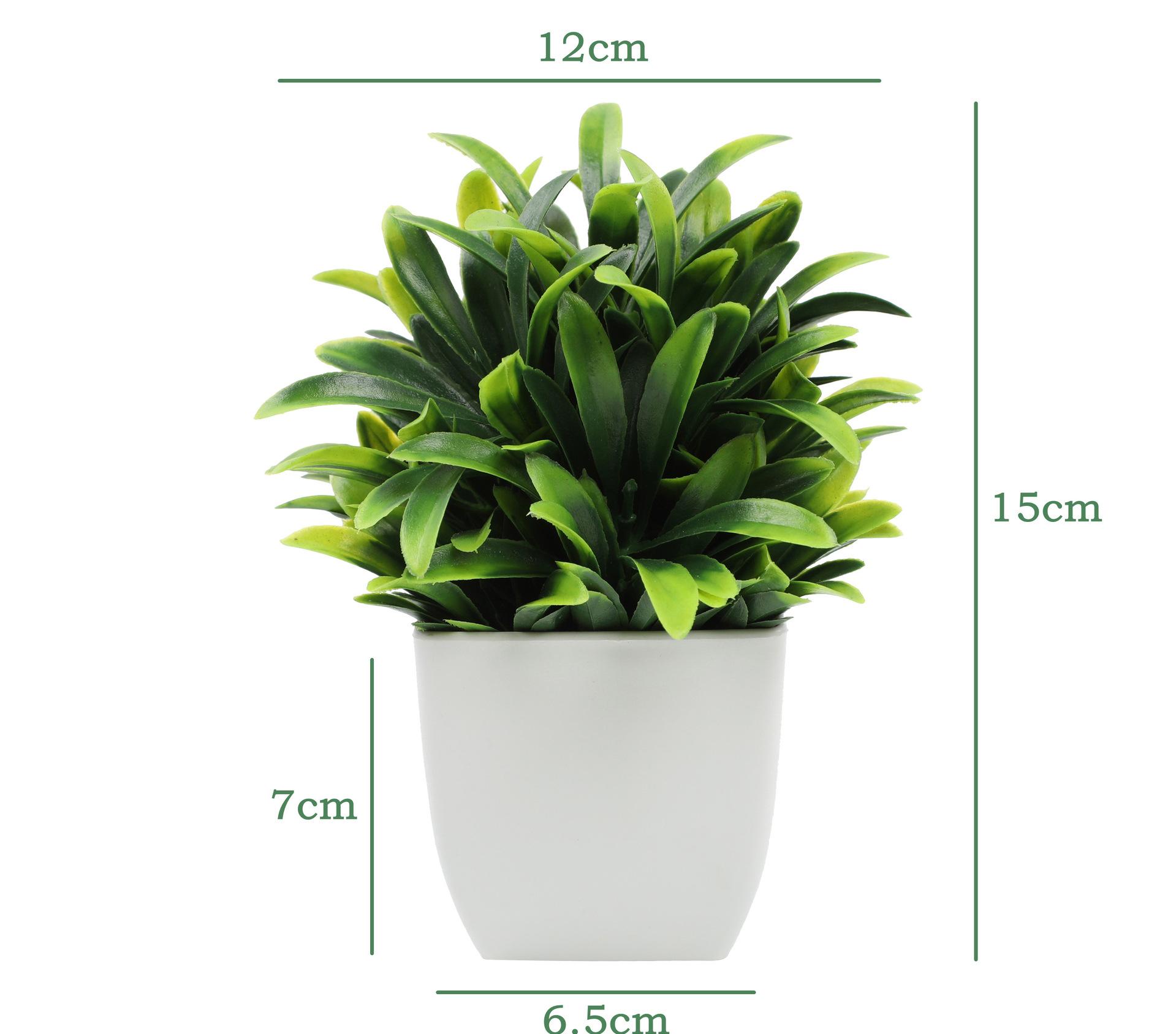 LeafLuxe Collection – Artificial Mini Plants in Pots (19cm, 9 Designs) - Image 7